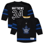 Auston Matthews Toronto Maple Leafs Preschool Alternate Replica Player Jersey - Black/Royal