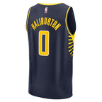 Tyrese Haliburton Indiana Pacers  Fast Break Replica Jersey - Icon Edition - Navy