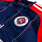 Giacomo Vrioni New England Revolution adidas 2024 Boston Tea Party Authentic Player Jersey – Navy