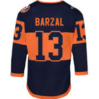 Mathew Barzal New York Islanders Youth 2024 NHL Stadium Series Premier Player Jersey – Navy
