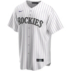 Colorado Rockies Nike Youth Home Replica Custom Jersey - White