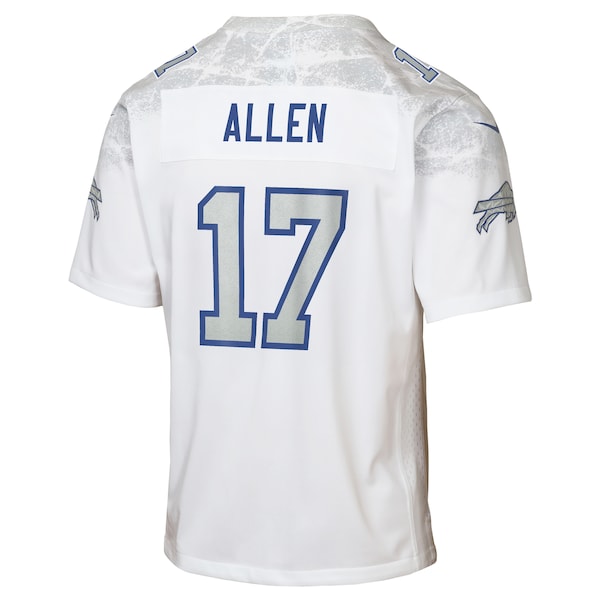 Josh Allen Buffalo Bills Nike Youth 2025 Rivalries Collection Game Jersey - White