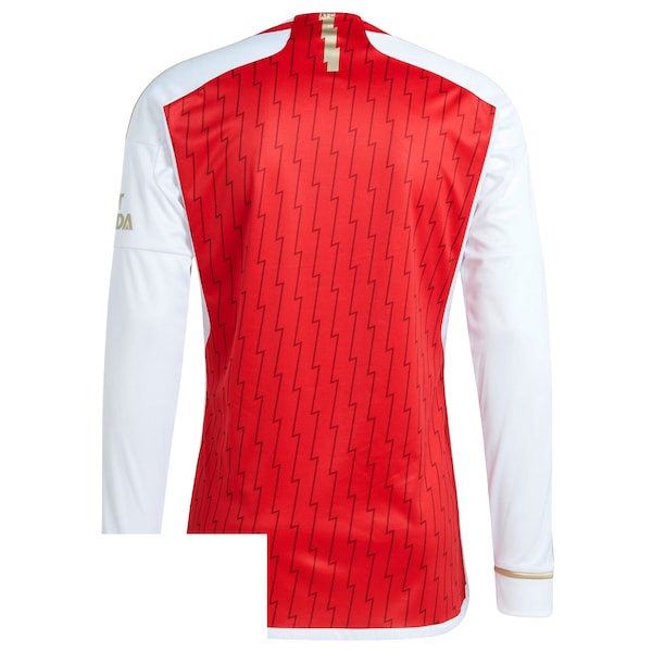 Arsenal adidas 2023/24 Home Replica Long Sleeve Jersey - Red