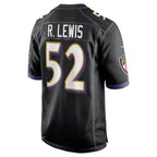 Ray Lewis Baltimore Ravens Nike Retired Player Game Jersey - Black