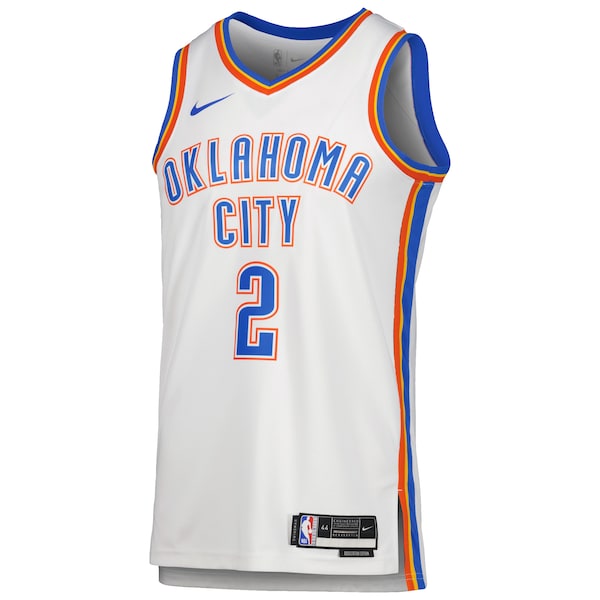 Shai Gilgeous-Alexander Oklahoma City Thunder Nike Unisex Swingman Jersey - Association Edition - White/Blue