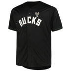 Milwaukee Bucks Profile Big & Tall Pop Jersey - Black