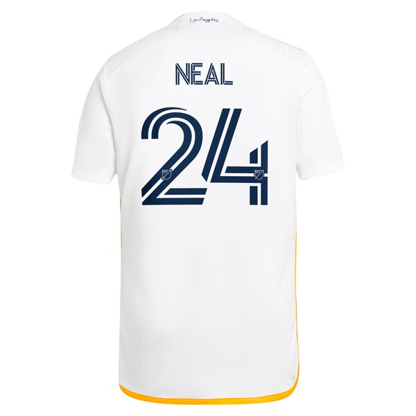 Jalen Neal LA Galaxy adidas 2024 Angeleno Kit Replica Player Jersey - White/Green