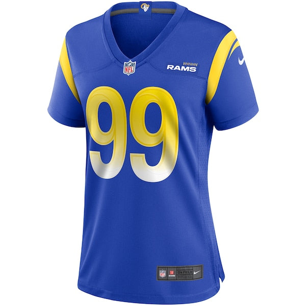 Aaron Donald Los Angeles Rams Nike Women's Player Jersey - Royal/White
