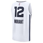 Ja Morant Memphis Grizzlies  Fast Break Replica Player Jersey - Association Edition - White