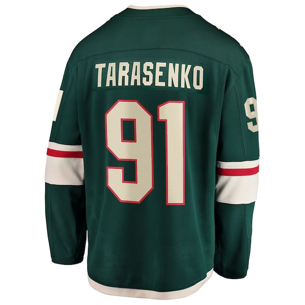 Vladimir Tarasenko Minnesota Wild  Home Breakaway Jersey - Green