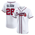 Matt Olson Atlanta Braves Nike Home Elite Player Jersey - White