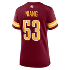 Lucas Niang Washington Commanders Nike Women's Team Game Jersey -  Burgundy