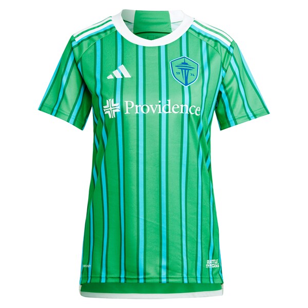 Jordan Morris Seattle Sounders FC adidas Women's 2024 The Anniversary Kit Replica Player Jersey – Green