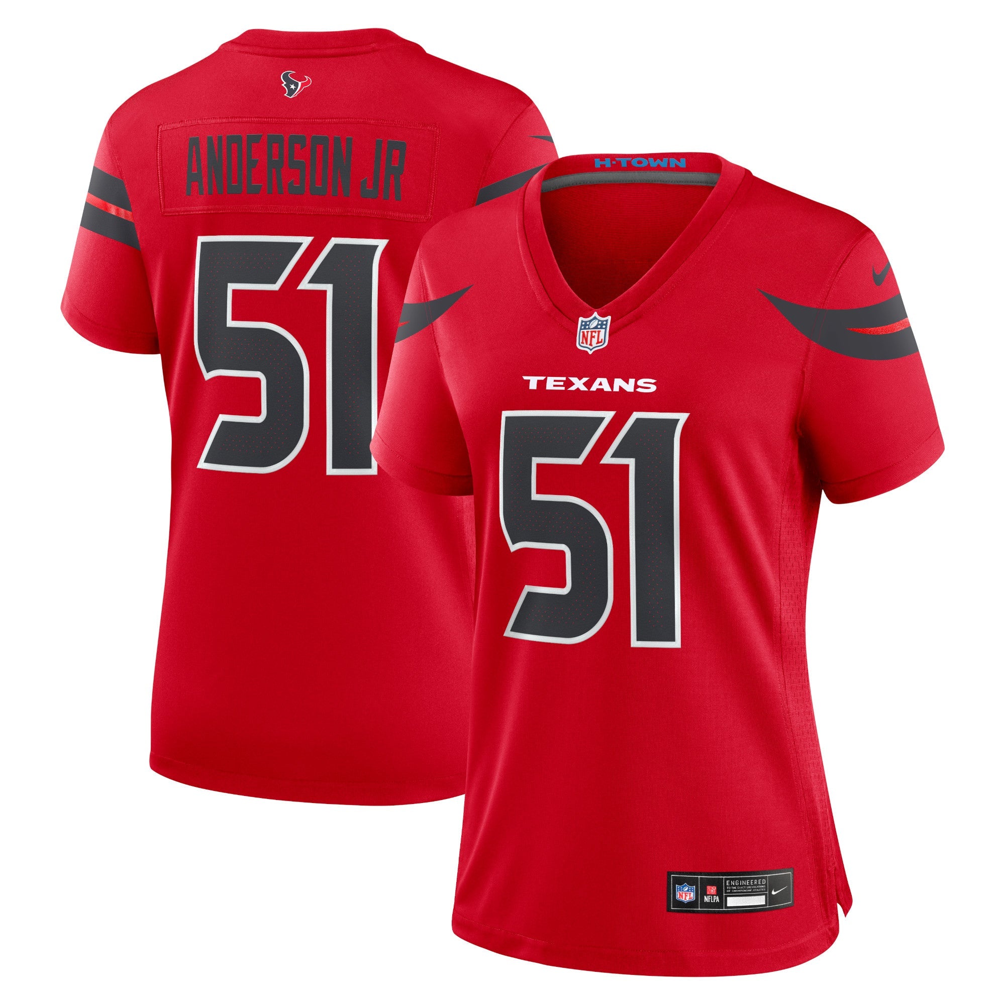 Will Anderson Jr. Houston Texans Nike Women's Game Jersey - White