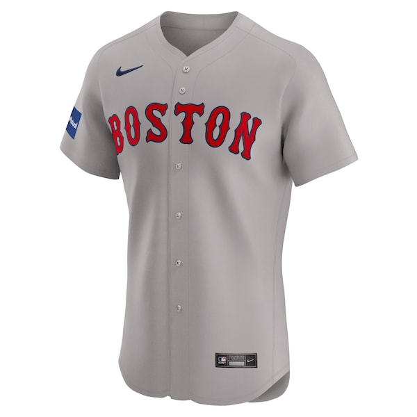 David Ortiz Boston Red Sox Nike Road Elite Player Jersey - Gray