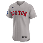 Boston Red Sox Nike Road Elite Patch Jersey - No Color