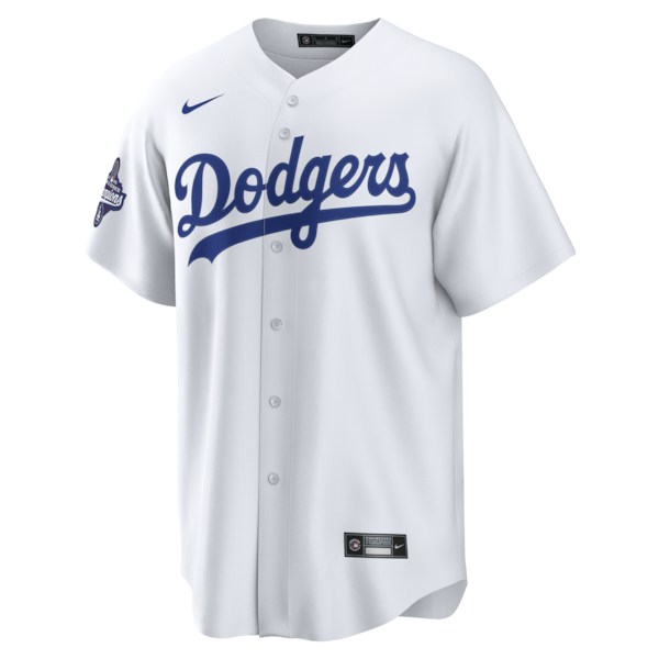 Teoscar Hernández Los Angeles Dodgers Nike 2025 World Series Champions Home Replica Jersey - White