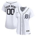 Detroit Tigers Nike Women's Home Limited Custom Jersey - White