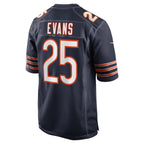 Darrynton Evans Chicago Bears Nike  Game Jersey -  Navy