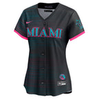 Miami Marlins Nike Women's 2025 City Connect Limited Jersey - Black