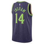 Brandon Ingram New Orleans Pelicans Nike Unisex 2024/25 Swingman Player Jersey - City Edition - Purple