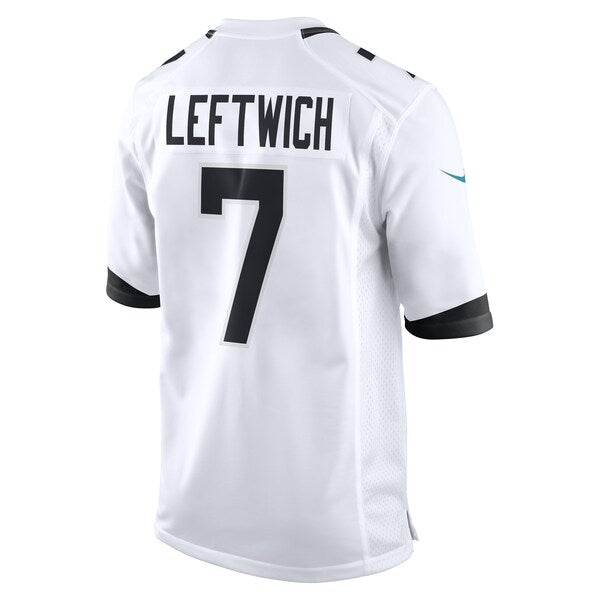 Byron Leftwich Jacksonville Jaguars Nike Retired Player Game Jersey - White/Teal