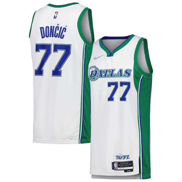 Luka Dončić Dallas Mavericks Nike Swingman Player Jersey - City Edition - White