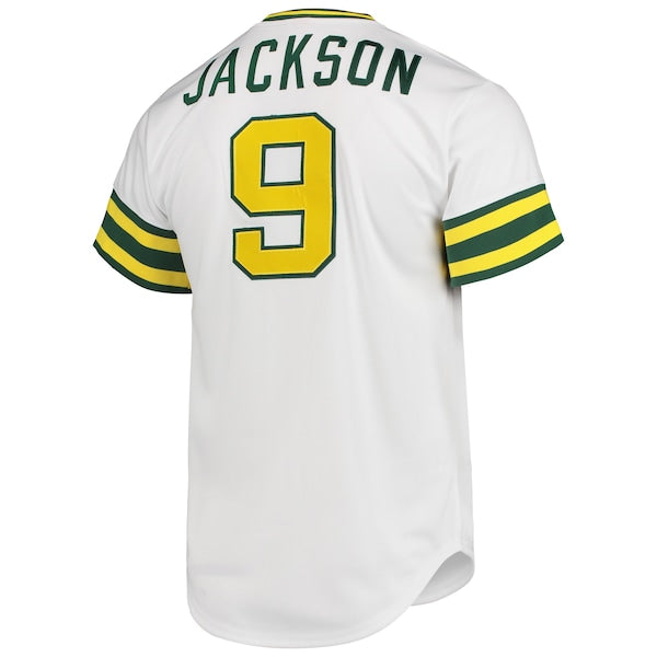 Reggie Jackson Oakland Athletics 1972 Cooperstown Collection Authentic Jersey - White