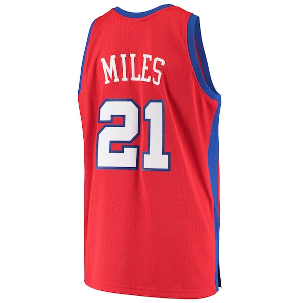 Darius Miles LA Clippers Hardwood Classics Swingman Jersey - Red