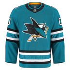 San Jose Sharks  Home Authentic Pro Custom Jersey - Teal