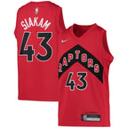 Pascal Siakam Toronto Raptors Nike Youth 2021/22 Diamond Swingman Jersey - Icon Edition - Red