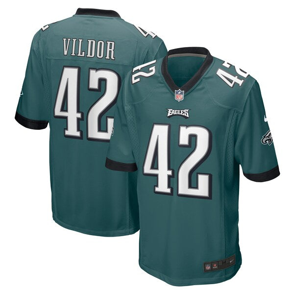 Kindle Vildor Philadelphia Eagles Nike  Game Jersey - Midnight Green