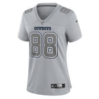 CeeDee Lamb Dallas Cowboys Nike Women's Atmosphere Fashion Game Jersey - Gray
