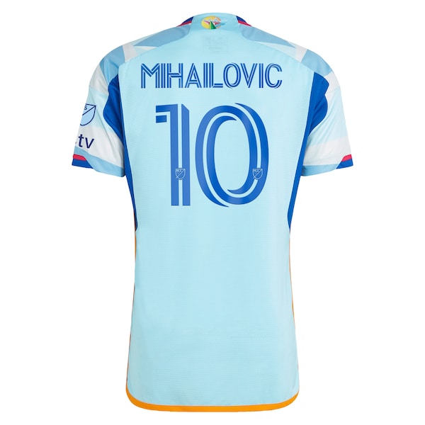 Djordje Mihailovic Colorado Rapids adidas 2024 New Day Kit Authentic Player Jersey - Light Blue