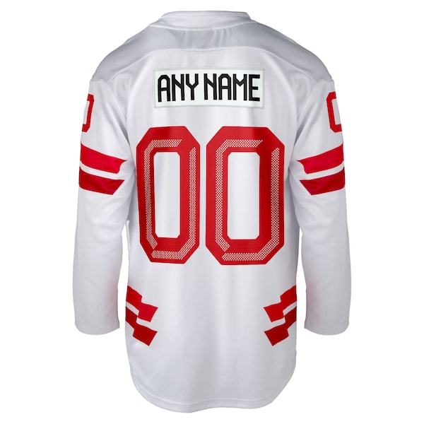 Hockey Canada 2026 Replica Custom Jersey - White/Red