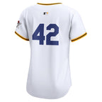 Pittsburgh Pirates Nike Women's 2024 Jackie Robinson Day Home Limited Jersey – White