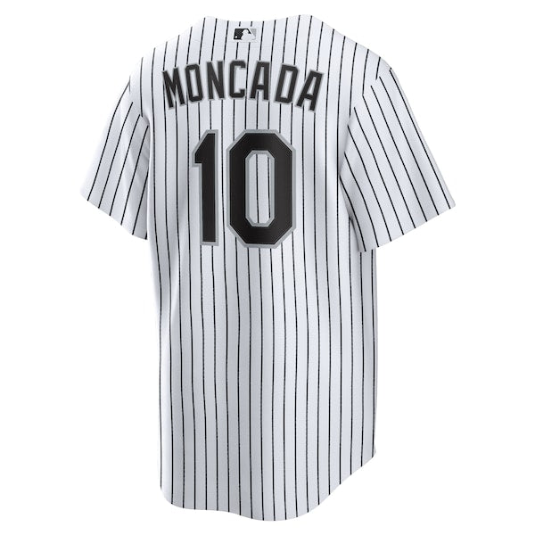Yoan Moncada Chicago White Sox Nike Home Replica Player Name Jersey - White/Black