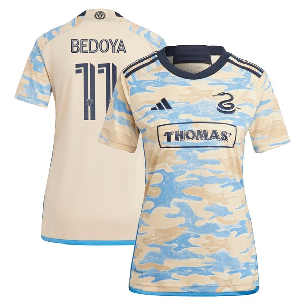 Alejandro Bedoya Philadelphia Union adidas Women's 2024 For Philly Replica Jersey -