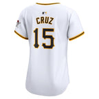 Oneil Cruz Pittsburgh Pirates Nike Women's  Home Limited Player Jersey - White