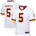 Jayden Daniels Washington Commanders Nike Youth Game Super Bowl Era Jersey - White