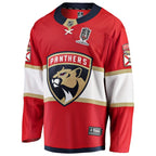 Florida Panthers  2025 Stanley Cup Champions Breakaway Jersey - Red