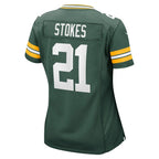 Eric Stokes Green Bay Packers Nike Women's Game Jersey - Green