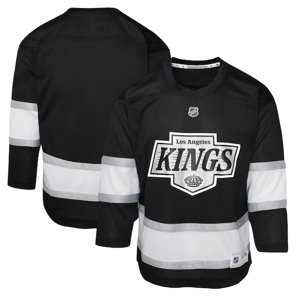 Los Angeles Kings Outerstuff Youth Home Replica Jersey - Black