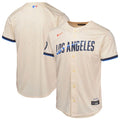 Los Angeles Dodgers Nike Youth 2024 City Connect Limited Jersey - Cream