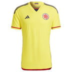 Colombia National Team adidas 2022/23 Home Authentic Blank Jersey - Yellow