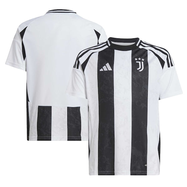 Juventus adidas Youth 2024/25 Home Replica Jersey - White
