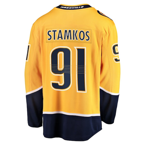 Steven Stamkos Nashville Predators  Home Premier Breakaway Player Jersey - Gold