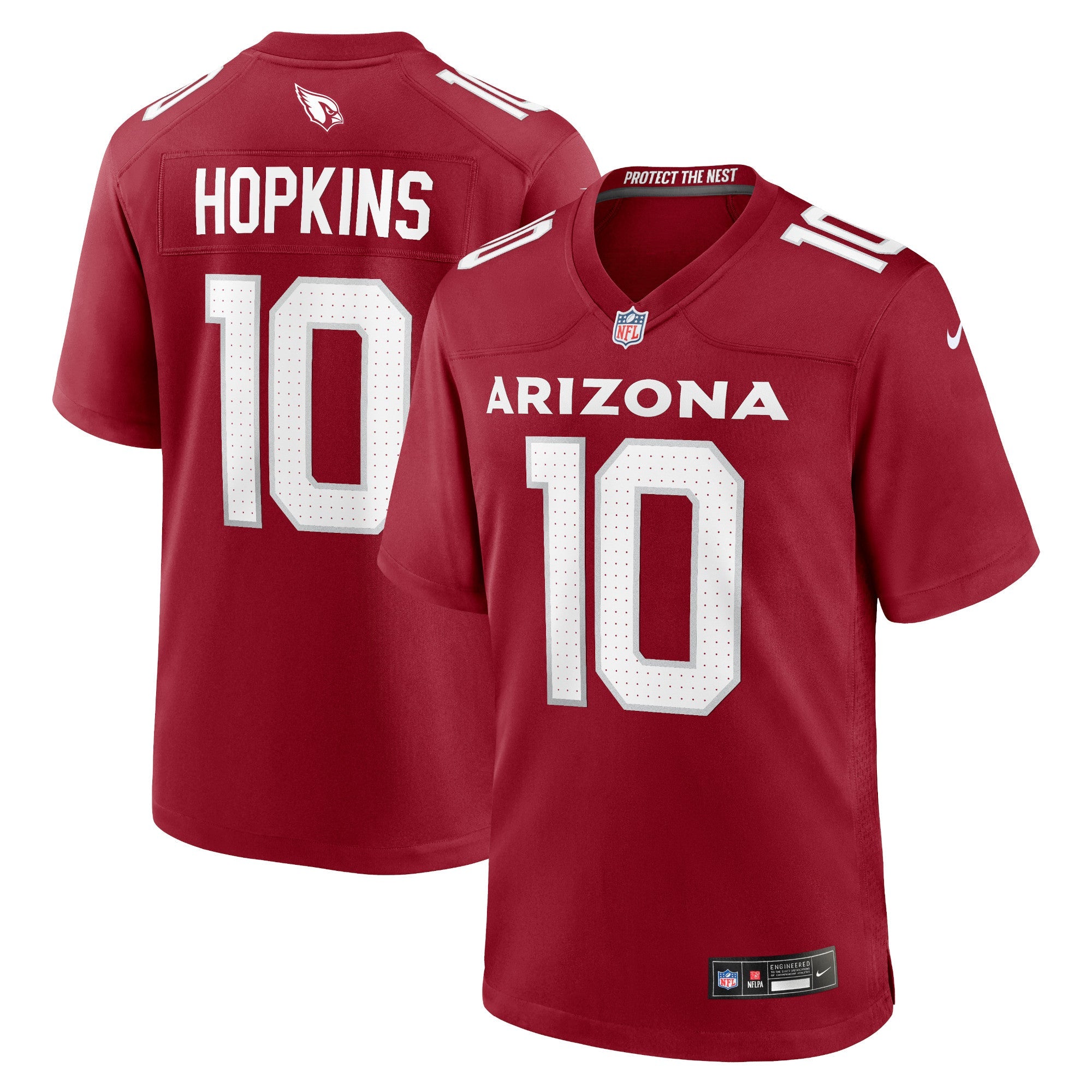 DeAndre Hopkins Arizona Cardinals Nike Game Player Jersey - White/Cardinal