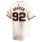 Alyssa Nakken San Francisco Giants Nike Home Limited Player Jersey – Cream