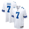 Trevon Diggs Dallas Cowboys Nike Game Jersey - White/Navy